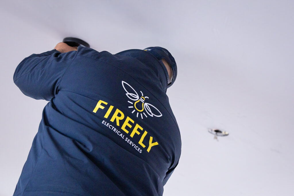 Electrical Remodeling with recessed lights by Firefly Electrical Services certified technicians in Evergreen, Lakewood, and Morrison